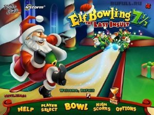 скачать игру бесплатно Elf Bowling - The Last Insult (ENG) 2008