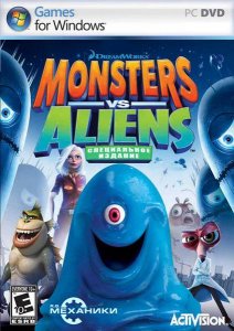 скачать игру бесплатно Монстры против пришельцев / Monsters vs. Aliens: The Videogame (2009/RUS/RePack)