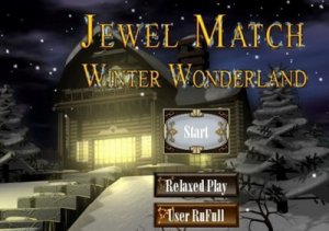 скачать игру бесплатно Jewel Match 2009.Winter Wonderland 1.00 Portable