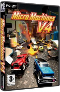 скачать игру бесплатно Micro Machines V4 (2007/RUS) PC