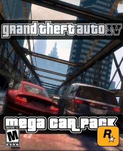 скачать игру бесплатно Grand Theft Auto IV Mega Car Pack (2010/RUS/ENG/ADDON) PC