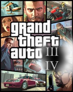 скачать игру бесплатно Grand Theft Auto: GTA 3 и GTA 4 (2002-2008/ENG) PC